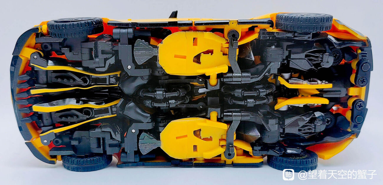 undercarriage cleanliness is incredibly space efficient