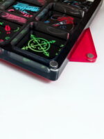 [Pre-Order] Hazbin Hotel A Safe Duel Acrylic Tic-Tac-Toe Set — Vox & Alastor by Ranecsith - Image 4