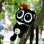 The Legend of Hei II Luo Xiaohei Plush Backpack | Cute Anime Plush Shoulder Bag - Image 2