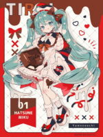 FuRyu Hatsune Miku × TIROL CHOCO Milk Ver. Trio-Try-iT Prize Figure - Image 5