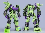 Mecha Invasion GLA-07 Giant Legion Devastator Upgrade Kit Green Version