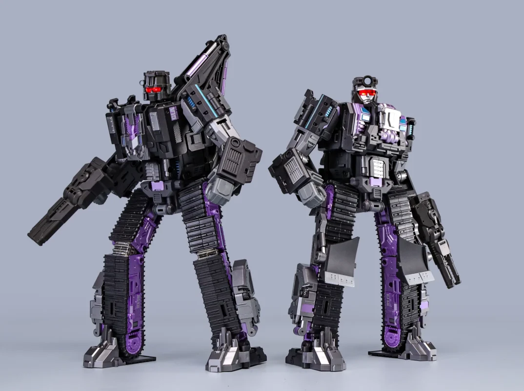 Mecha Invasion Giant Legion Devastator Set of 7 Black Edition 2