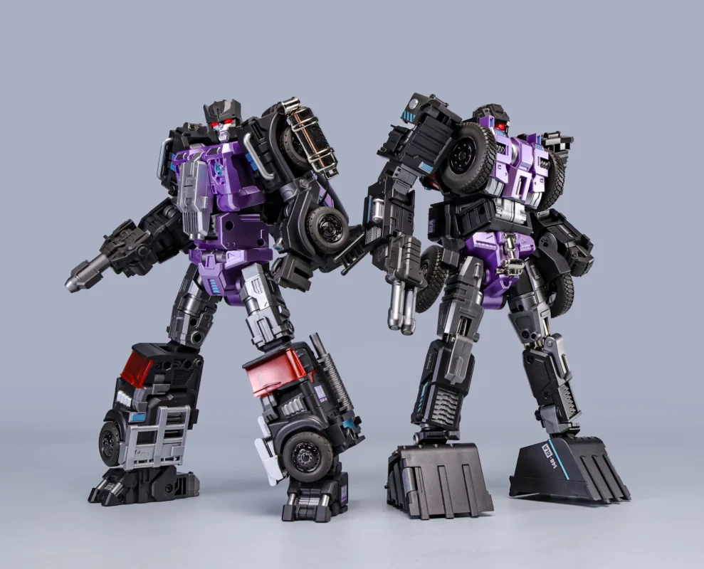 Mecha Invasion Giant Legion Devastator Set of 7 Black Edition 4