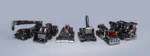 Mecha Invasion Giant Legion Devastator Set of 7 Limited Black Edition 3